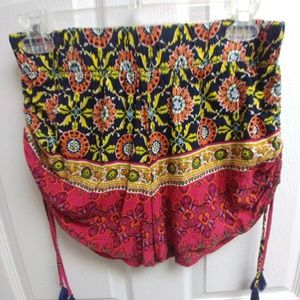 Super cute shorts with rutched sides